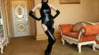 Online film Hottest homemade Latex, Solo Girl porn video