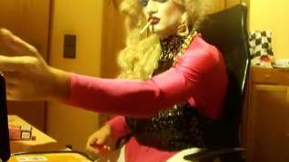 Online film Fabulous homemade shemale scene with Solo, Blonde scenes