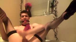 Online film Horny homemade gay video with Solo Male, Crossdressers scenes