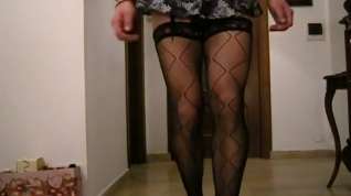 Online film Best homemade shemale movie with Blonde, Stockings scenes