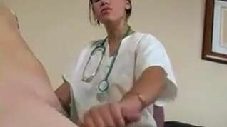Online film Nurse examining the patient's penis
