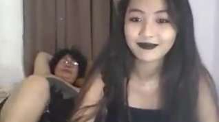 Online film Fat old Filipino Abby and junior showing all on Cam 2