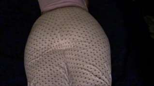Online film Incredible huge jiggly BBW college girl ass in soft pants