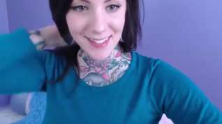 Online film Tattooed emo masturbates