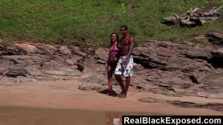 Online film RealBlackExposed Big black cock for a hot beach fuck