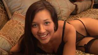 Online film Christina in bed with vibrator