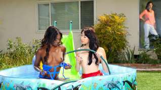 Online film Ana Foxxx & Aria Alexander in Hosed Down - DigitalPlayground