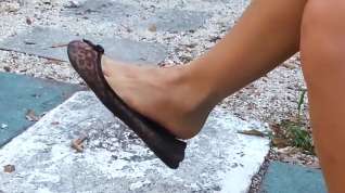 Online film college girl Girl Feet - Dangling Perfect