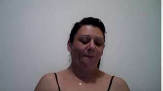 Online film Brazilian milf plays with me on skype