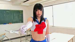 Online film Ai Uehara in Ai Uehara cosplays for a fan - CosplayInJapan