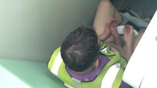 Online film Wanker worker caught