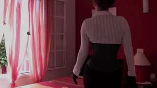 Online film Milf in sensual corsett