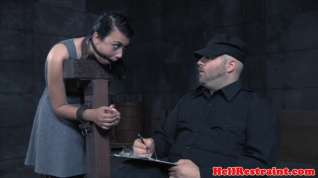 Online film Restrained submissive whipped by maledom
