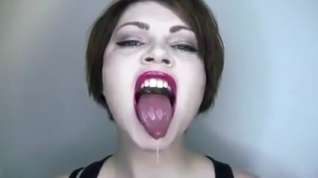 Online film Weird collection part 12 - hot pink and wet tongue