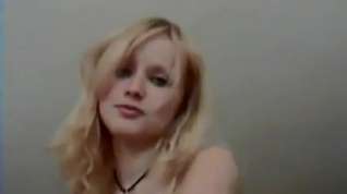 Online film Hot blonde college girl