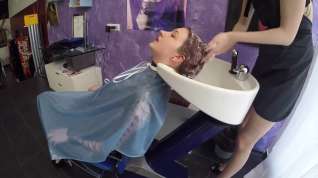 Online film German backward shampooing