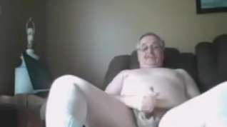 Online film Grandpa cum on cam 13