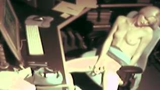 Online film Hidden Voyeur Cam Catches Petite Blonde Masterbating at Work