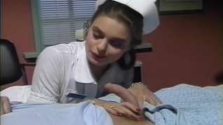 Online film Beautiful Nurse Nancy Gives Her Patient Extra Special Care
