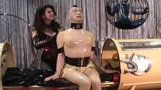 Online film Latex Goddess Immobilises Her Subjects