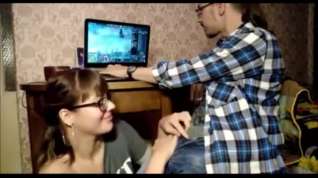 Online film Blowjob for a gamer from an amateur girl