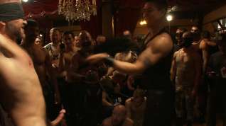 Online film Live Shoot: Dirk Caber and 200 horny men at Folsom weekend party.