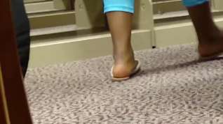 Online film Candid Ebony Feet in Library 7