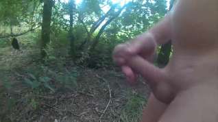 Online film Wanking in the cornfield and cumming in the woods