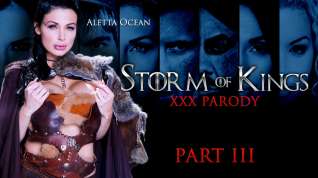 Online film Aletta Ocean & Marc Rose in Storm Of Kings XXX Parody: Part 3 - Brazzers