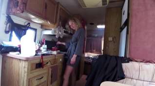 Online film Couple fucking in camping car