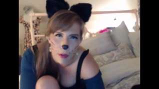 Online film Mouse lady cam feet 1