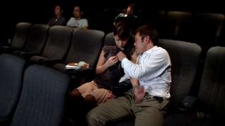 Online film Rio Fujisaki in Naughty Blowjob In The Movie Theater - EritoAvStars