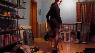 Online film More stripping out of my black suit