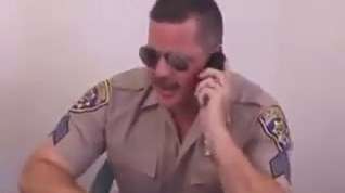 Online film Cop fucks cowboy