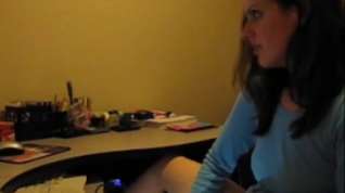 Online film Sexy brunette s passionate webcam session