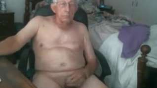 Online film Grandpa stroke on cam 4