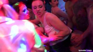 Online film Beautiful pornstars fucking in a club at construction company party