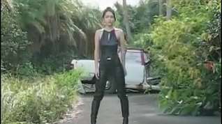 Online film Asian leather model 1