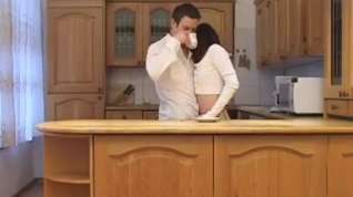 Online film Couple have sex in the kitchen