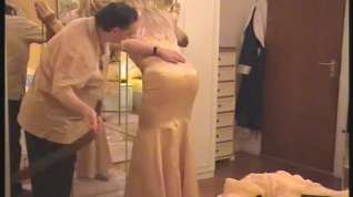 Online film Spanked In Tight Satin Gown