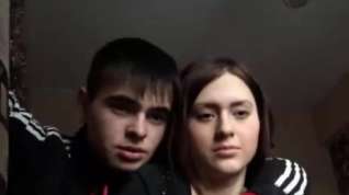 Online film Russian couple have a great