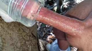 Online film Outdoor fleshlight fucking