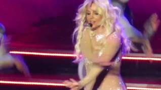Online film Britney spears - vegas tour diamond bodysuit compilation