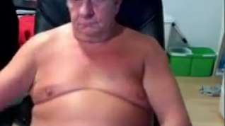 Online film grandpa stroke on cam