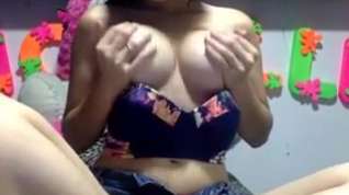 Online film Hot Latina college girl Michelle Webcam Show 4