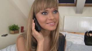 Online film Shy Russian ready for paying the rent