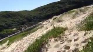 Online film nude beach and dunes fun