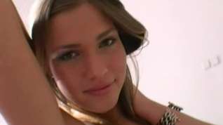 Online film Beautiful French teen in action