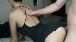 Online film Young beautiful wife in homemade video