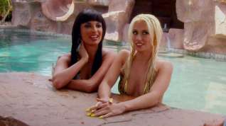 Online film Anissa Kate & Jessie Volt are two hot french girls